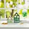 Glitzhome® Lighted St. Patrick's Wooden House Table Décor Set